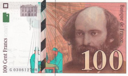 France 100 Francs Cezanne - G.030 - 1997