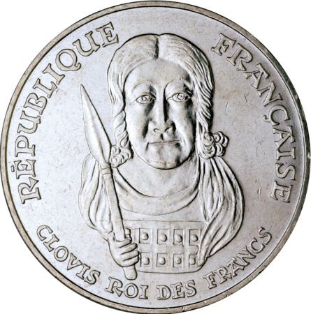 France 100 Francs Commémo. Clovis FRANCE 1996 (SUP)