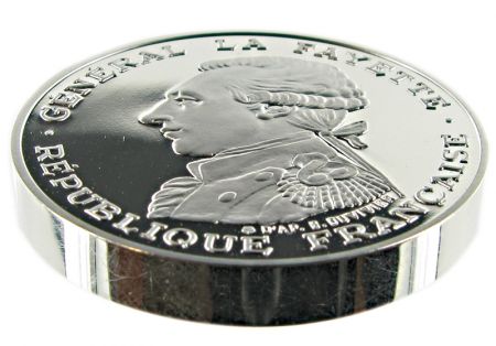 France 100 Francs Commémo La Fayette FRANCE 1987 - BE PIEDFORT