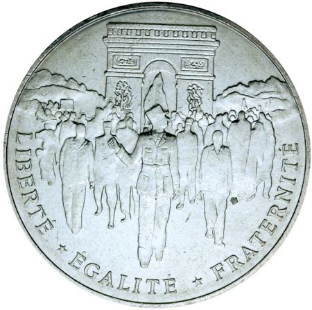 France 100 Francs Commémo. Libération de Paris FRANCE 1994 (SUP)