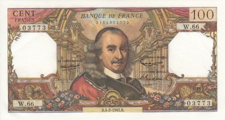 France 100 Francs Corneille - 04-02-1965 - Série W.66
