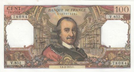 France 100 Francs Corneille - 06-02-1975 - Série V.852