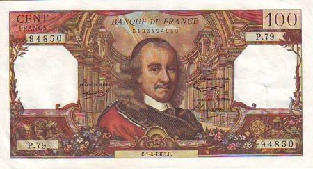 France 100 Francs Corneille - 1965