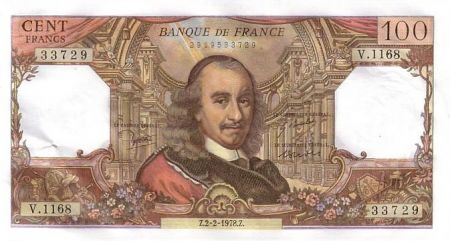 France 100 Francs Corneille - 1978