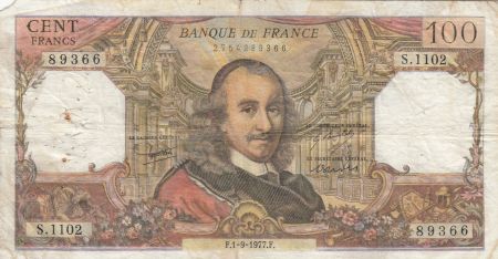 France 100 Francs Corneille 01-09-1977 - Série S.1102