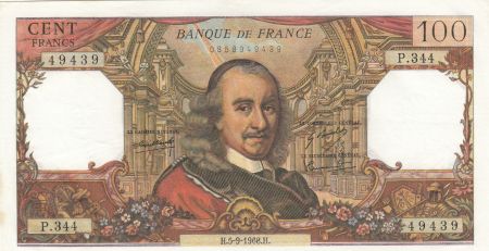 France 100 Francs Corneille 05-09-1968 - Série P.344