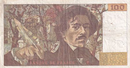 France 100 Francs Delacroix - 1978 - Série H.4 - Fay.68.04