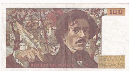 France 100 Francs Delacroix - 1978 - Série M.3 - Fay.69.1b