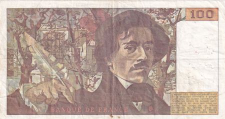 France 100 Francs Delacroix - 1978 - Série T.2 - Fay.68.01