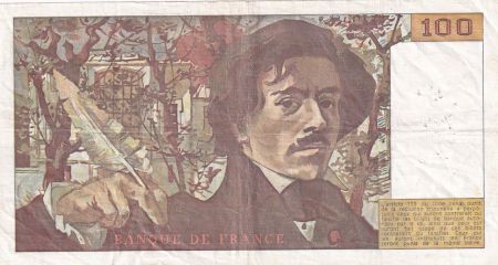 France 100 Francs Delacroix - 1978 - Série U.4 - Fay.69.1c