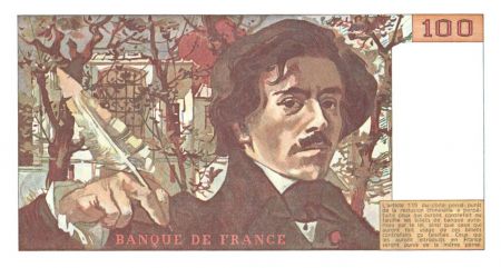 France 100 Francs Delacroix - 1978 Série R.7