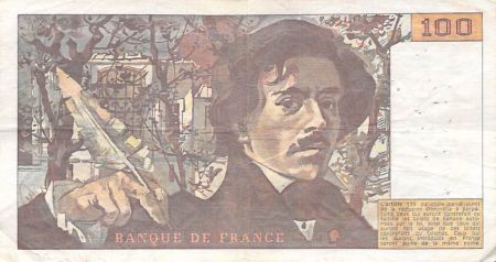 France 100 Francs Delacroix - 1978 Série U.3 - TB+
