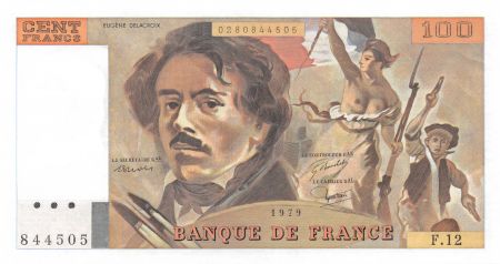 France 100 Francs Delacroix - 1979 Série F.12 - P.NEUF