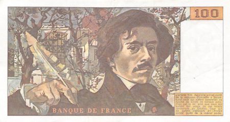 France 100 Francs Delacroix - 1980 Série K.34 - TTB