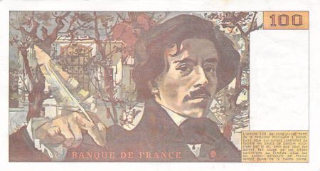France 100 Francs Delacroix - 1980 Série X.36 - TTB