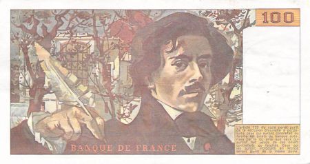 France 100 Francs Delacroix - 1980 Série Y.36 - TTB