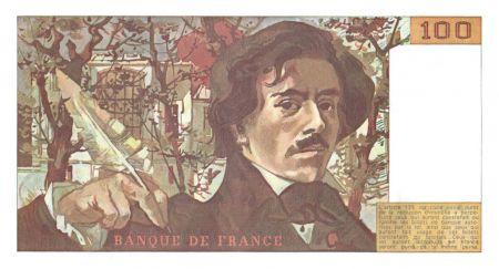 France 100 Francs Delacroix - 1983 Série K. 65