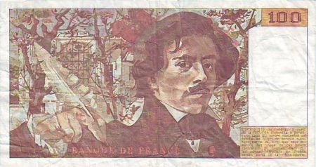 France 100 Francs Delacroix - 1984 Série E.88