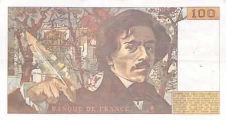 France 100 Francs Delacroix - 1984 Série K.70 - TTB