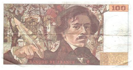 France 100 Francs Delacroix - 1984 Série L.88 - TTB
