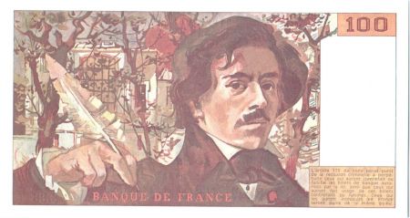 France 100 Francs Delacroix - 1984 Série S.88