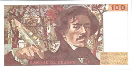 France 100 Francs Delacroix - 1985 Série N.93