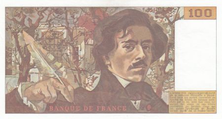 France 100 Francs Delacroix - 1986 Série B.114