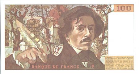 France 100 Francs Delacroix - 1986 Série G.102