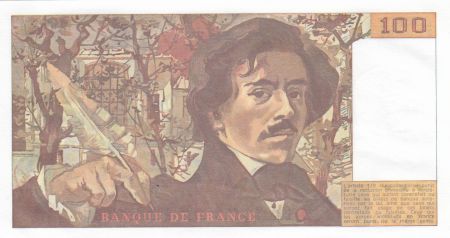 France 100 Francs Delacroix - 1986 Série J.107
