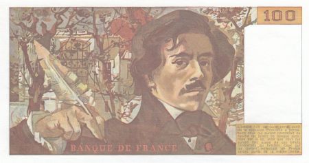 France 100 Francs Delacroix - 1986 Série J.108