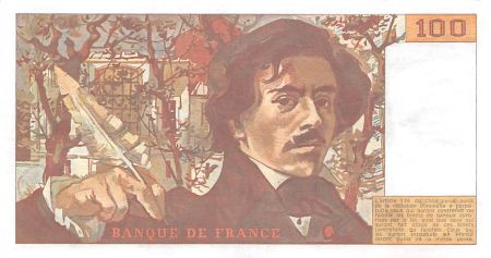 France 100 Francs Delacroix - 1986 Série L.112 - SUP