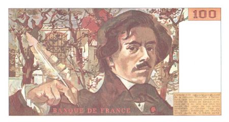France 100 Francs Delacroix - 1989 Série B.146