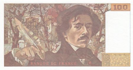 France 100 Francs Delacroix - 1989 Série E.155