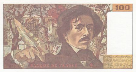 France 100 Francs Delacroix - 1989 Série J.148