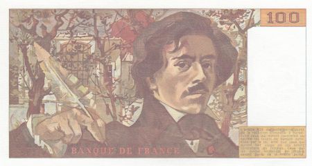France 100 Francs Delacroix - 1989 Série V.132
