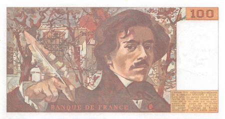 France 100 Francs Delacroix - 1989 Série Y.134 - P.NEUF