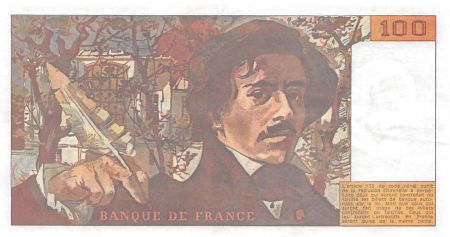 France 100 Francs Delacroix - 1990 Série C.149 - SUP