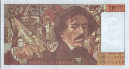 France 100 Francs Delacroix - 1991 Série C.193 - SPL