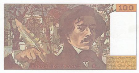 France 100 Francs Delacroix - 1991 Série K.170