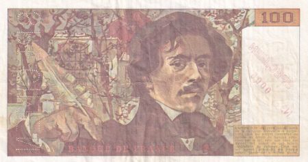 France 100 Francs Delacroix - 1991 Spécimen 0.000
