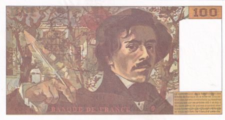 France 100 Francs Delacroix - 1992 - Série B.292