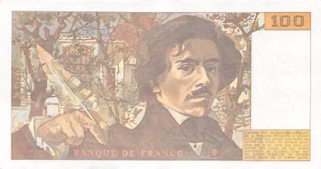 France 100 Francs Delacroix - 1993 Série C.220 - TTB