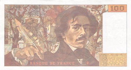 France 100 Francs Delacroix - 1993 Série P.220 - TTB
