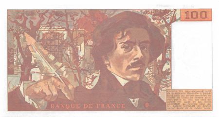 France 100 Francs Delacroix - 1993 Série R.255 - NEUF