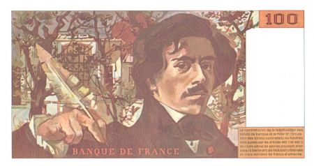 France 100 Francs Delacroix - 1994 Série K. 264