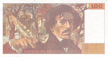 France 100 Francs Delacroix - 1994 Série K.279 - SUP
