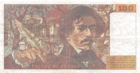 France 100 Francs Delacroix - 1994 Série M.260-564773 - TTB