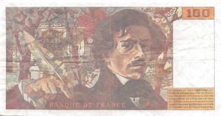France 100 Francs Delacroix - 1994 Série M.260 TTB
