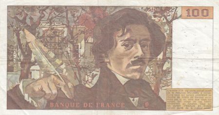 France 100 Francs Delacroix 1978 - Série H.4