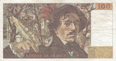 France 100 Francs Delacroix 1978 - Série L.1